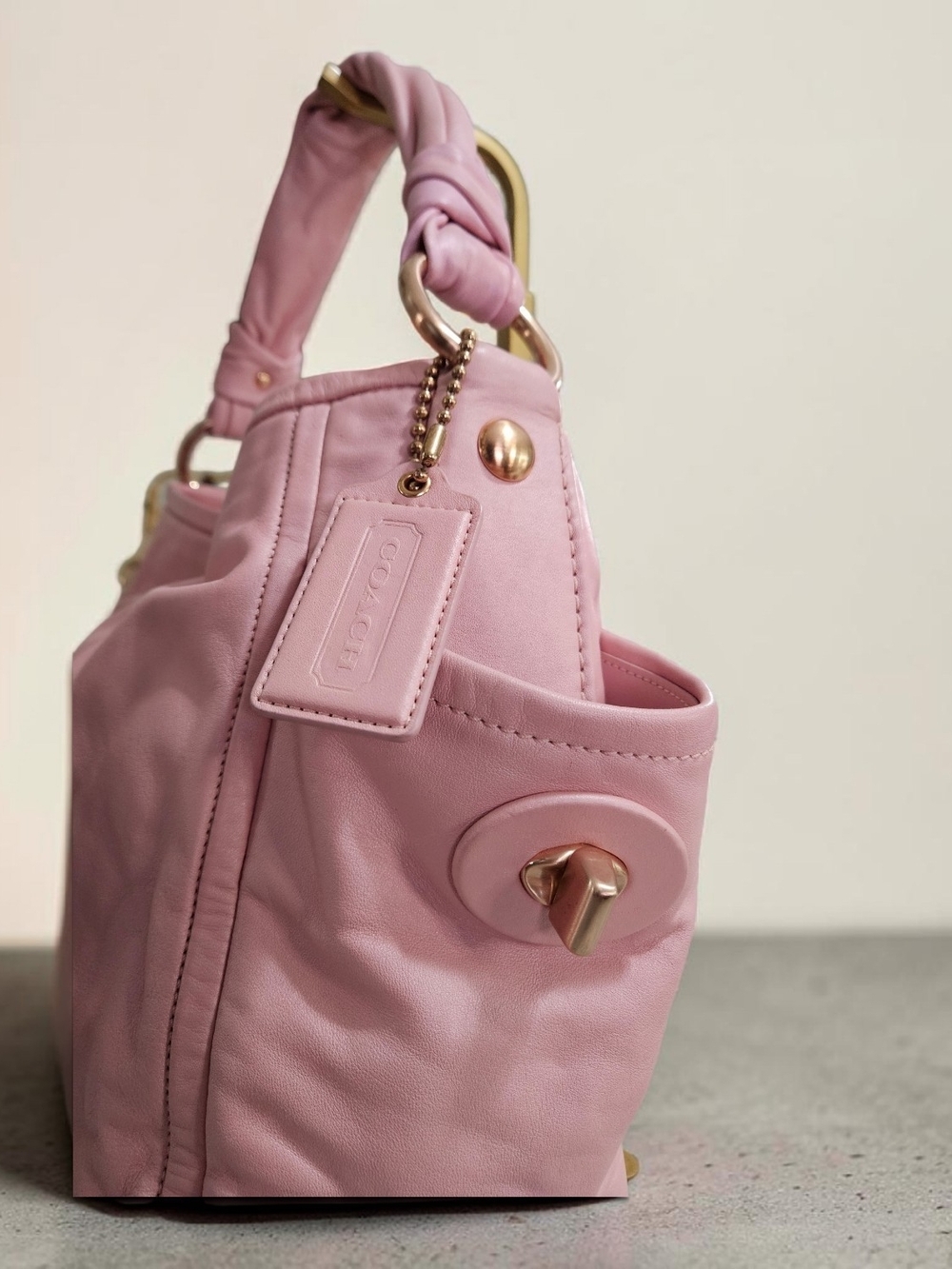 Coach PARK RARE NWOTS 2009 Pink W/Rosegold Hardware - Picture 12 of 12